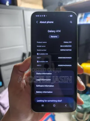 New Samsung Galaxy A14 5G 128 GB Black
