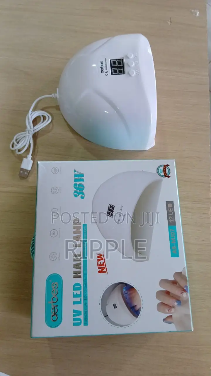 Aerbes 36W UV LED Nail Dryer Lamp – Gel Polish Curing Machine