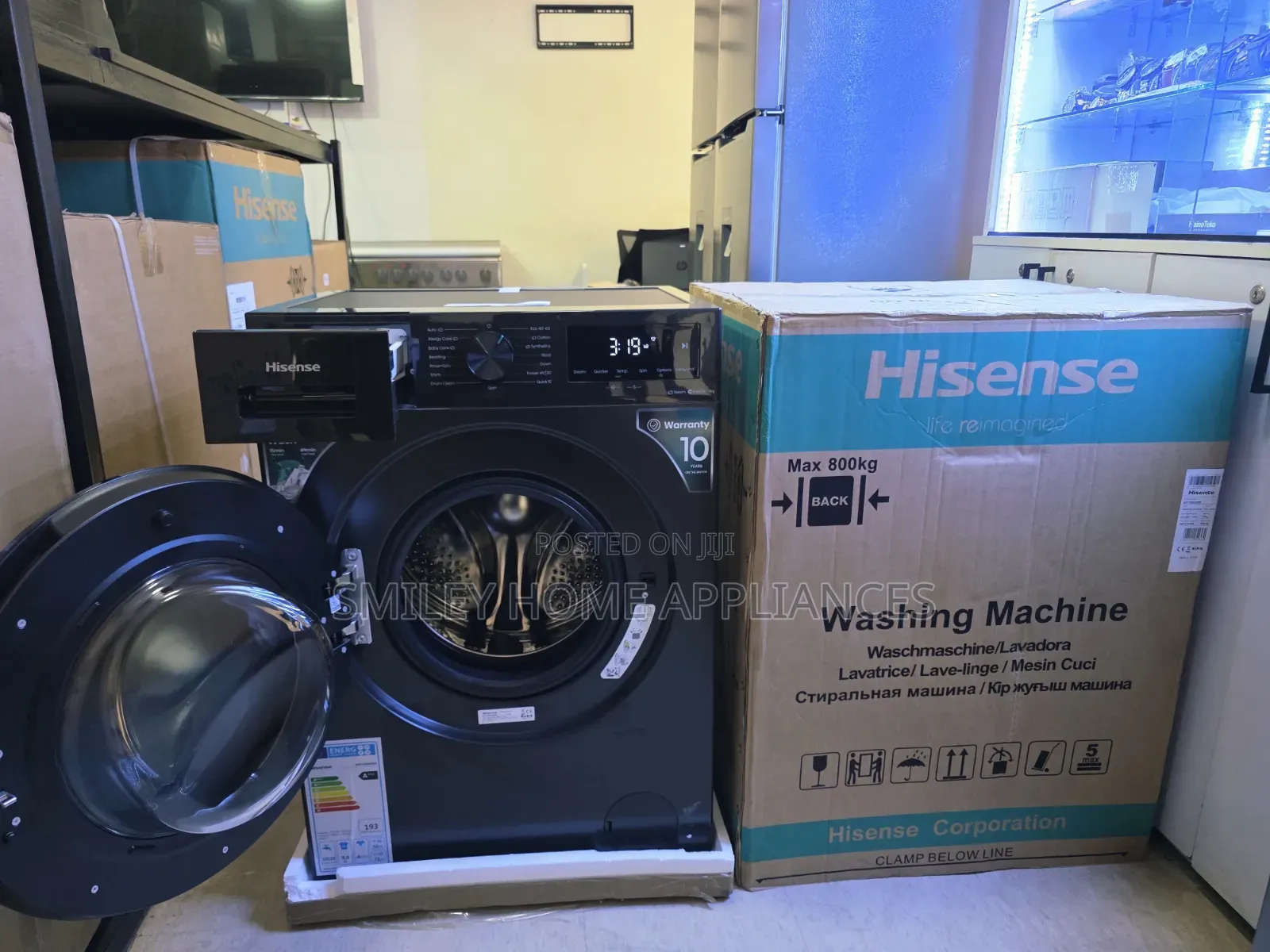 Hisense New 2026 Model Frontloader Fully Automated Washing Machine