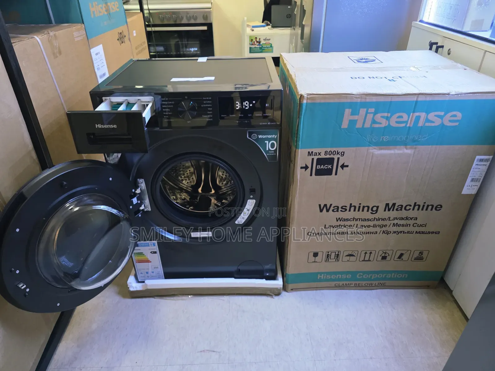 Hisense New 2026 Model Frontloader Fully Automated Washing Machine