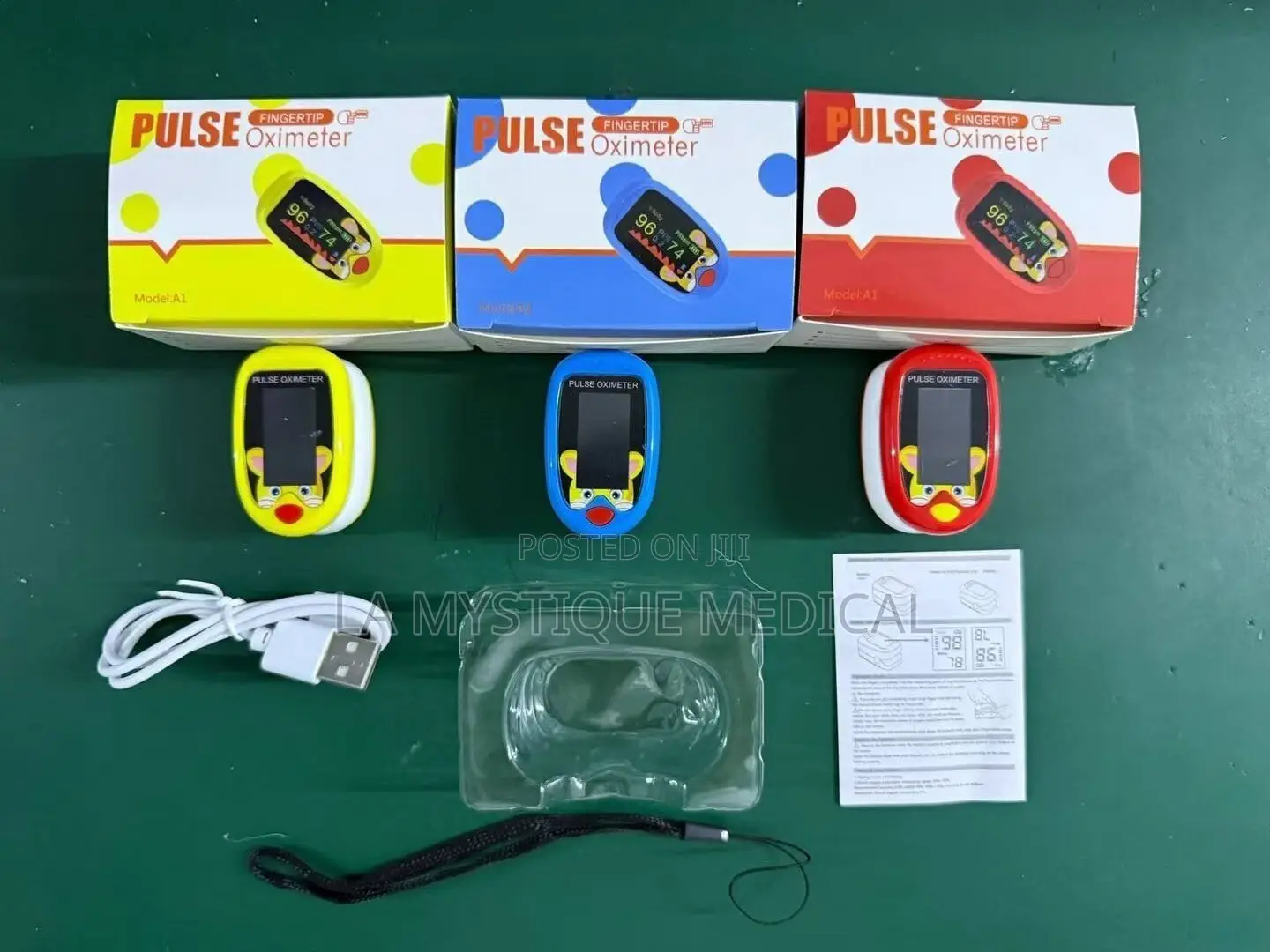 Peadiatric Finger Tip Pulse Oximeter
