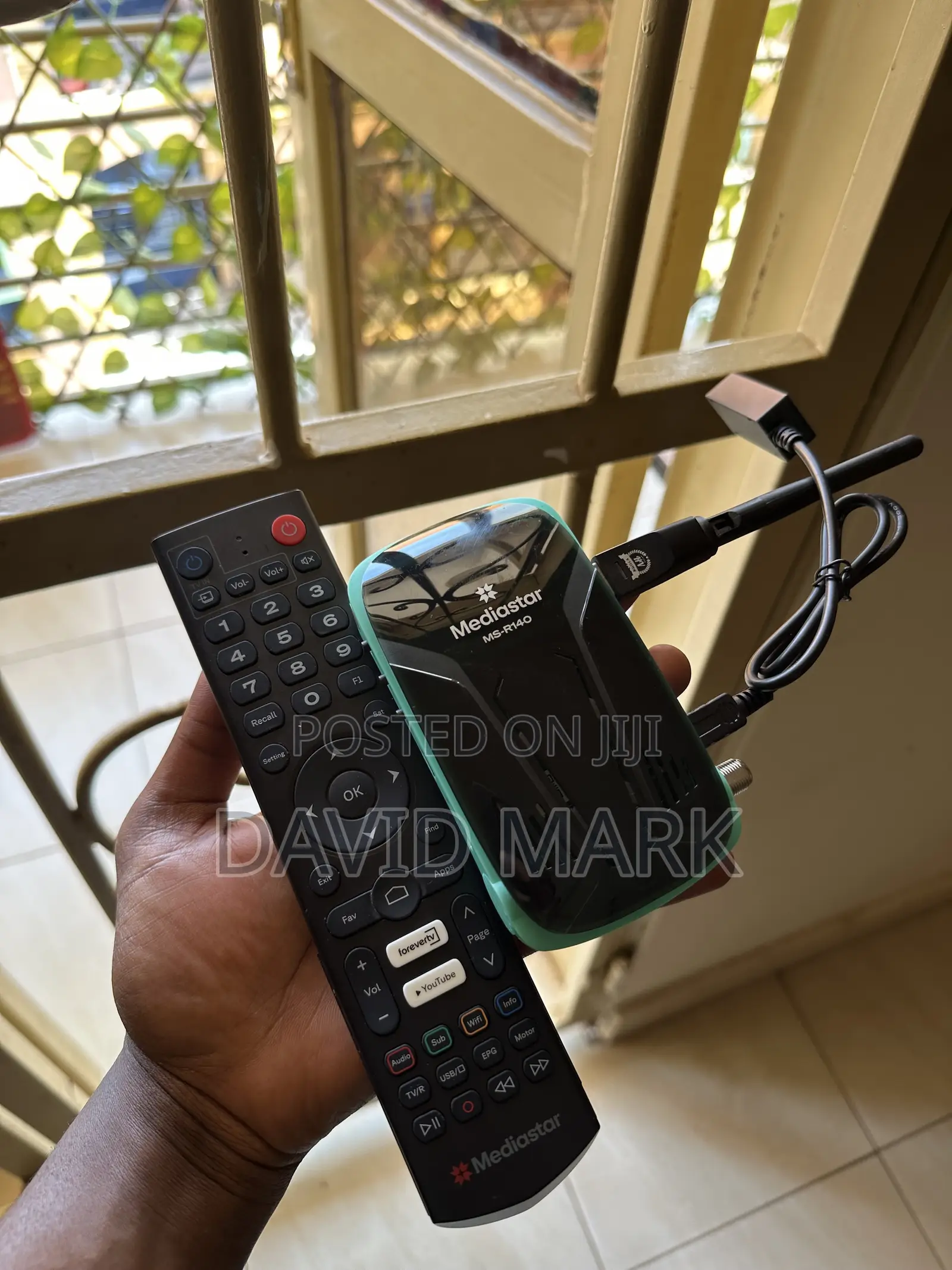 Mediastar MS-R140 Compact Full HD Digital Satellite Receiver.