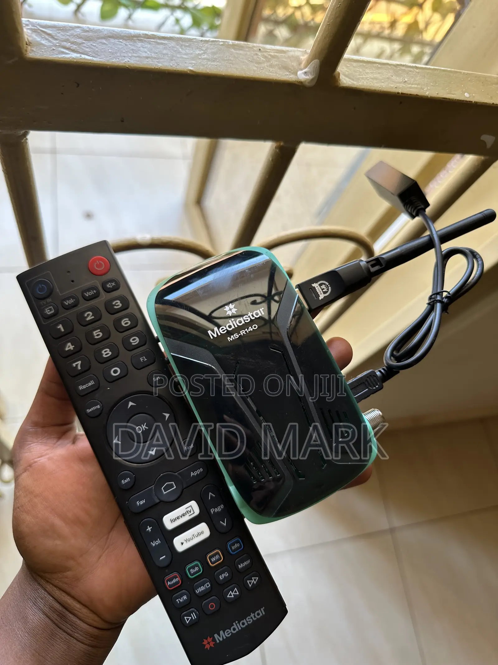Mediastar MS-R140 Compact Full HD Digital Satellite Receiver.