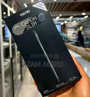 New Tecno Camon Slim 256 GB Black