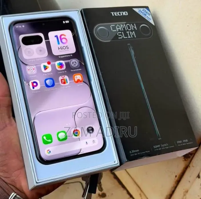 New Tecno Camon Slim 256 GB Blue