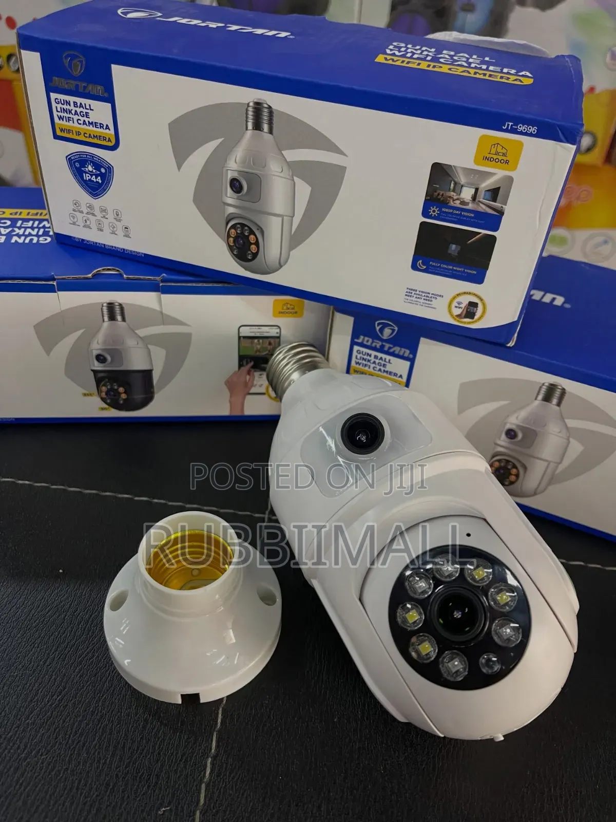 WiFi IP Smart Lights Bulb Security Camera (Jortan "Gun Ball Linkagel)