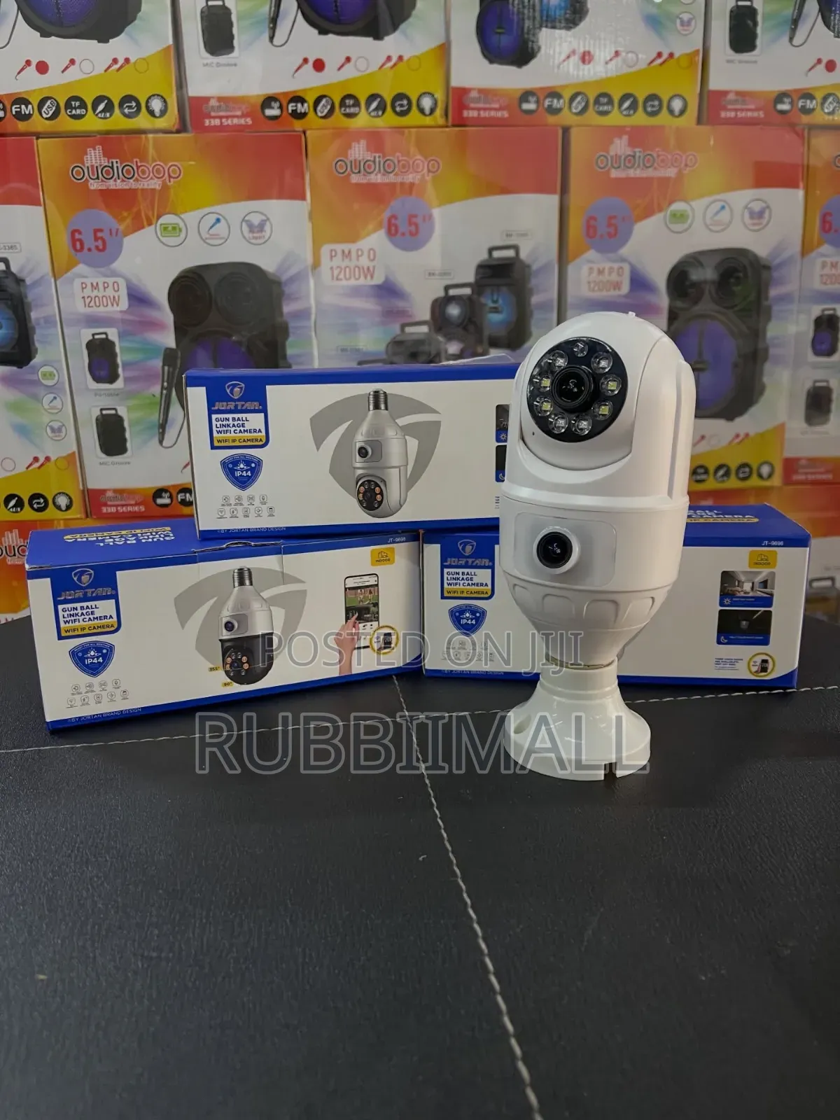 WiFi IP Smart Lights Bulb Security Camera (Jortan "Gun Ball Linkagel)