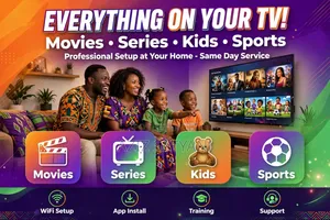 Smart TV Movies and Series Setup Service