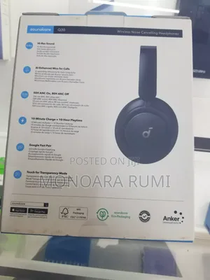 A Good Soundcore Head Set Good for Music