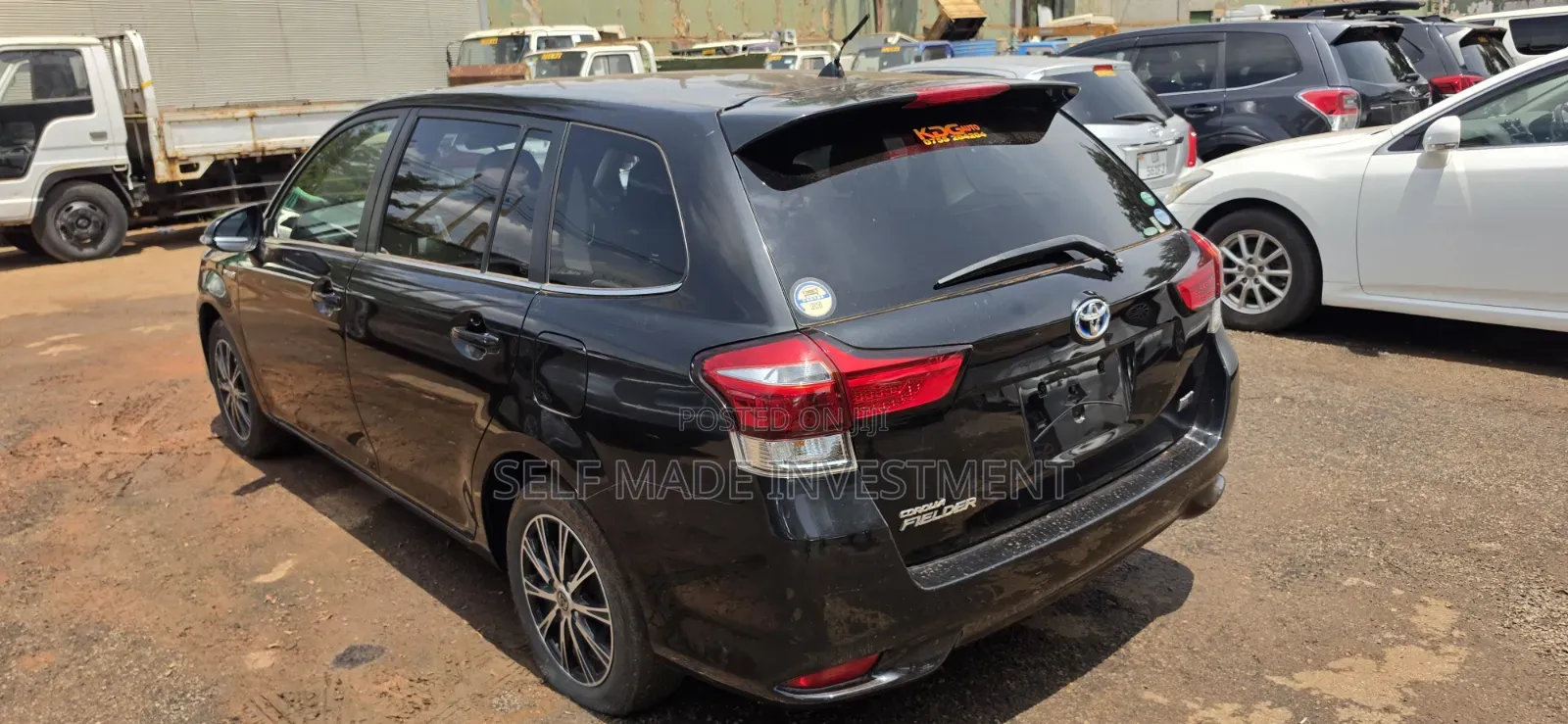 Toyota Corolla Fielder 2016 Black