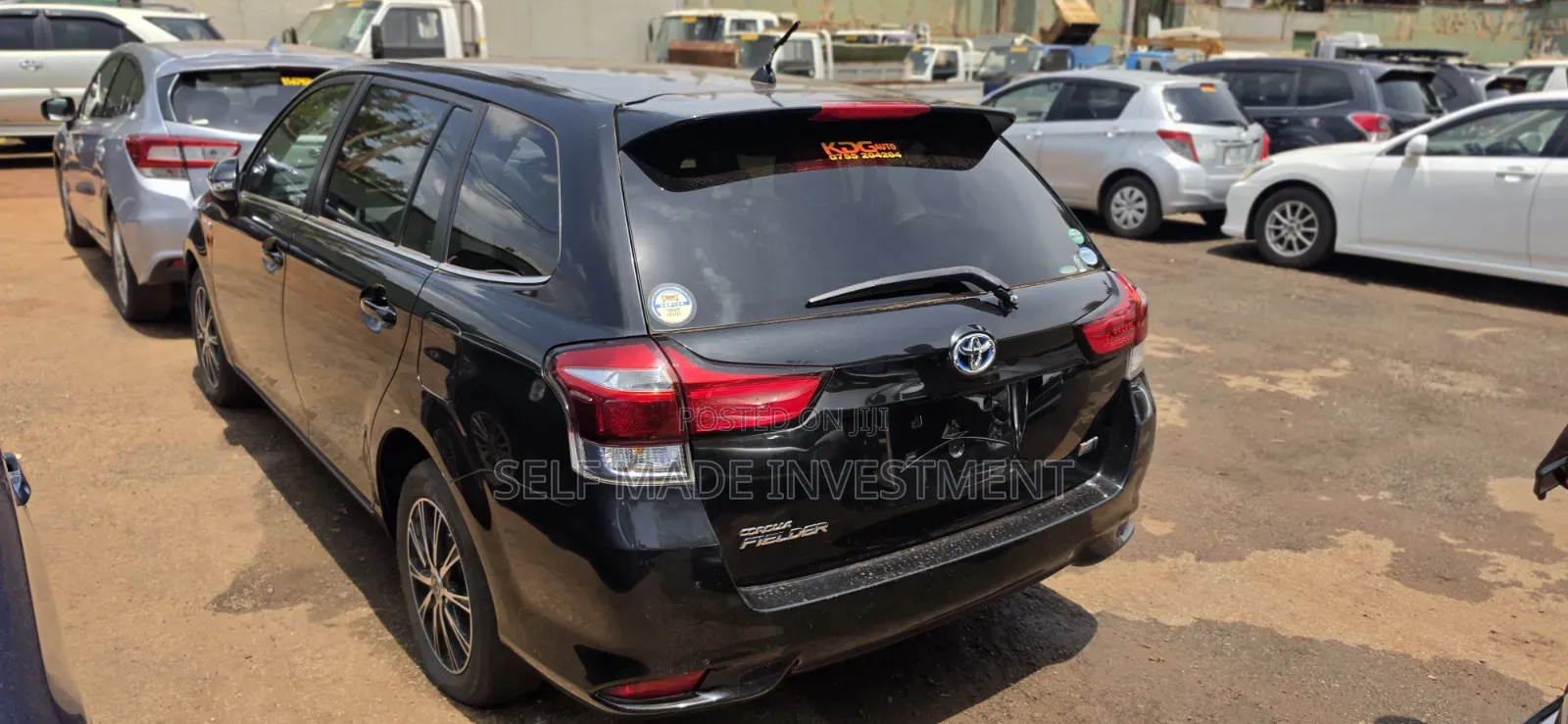 Toyota Corolla Fielder 2016 Black