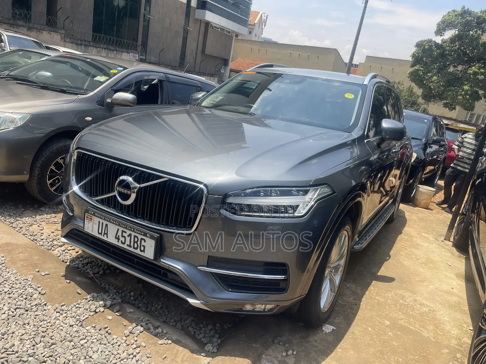 Volvo XC90 2017 Gray