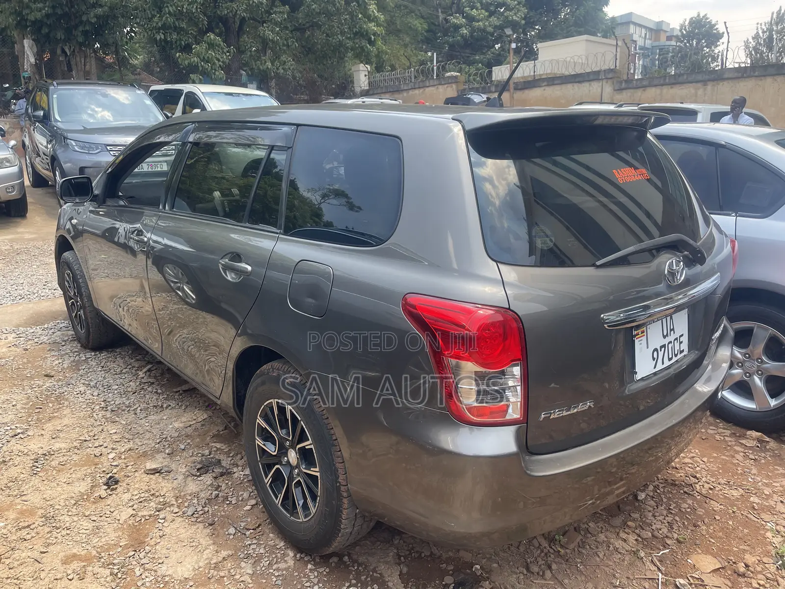 Toyota Corolla Fielder 2010 Gray