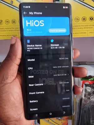 Tecno Spark 40 Pro+ 256 GB Gray