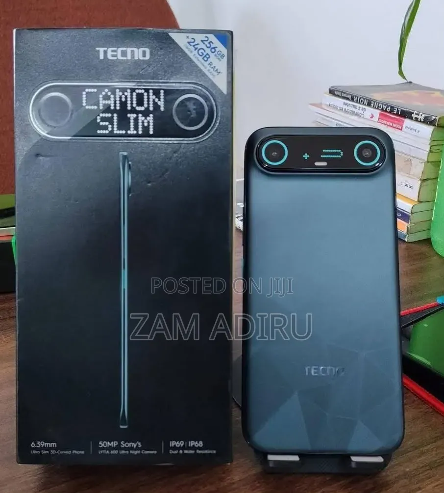 New Tecno Camon Slim 256 GB Gray