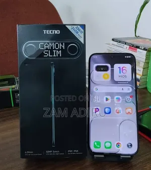 New Tecno Camon Slim 256 GB Gray
