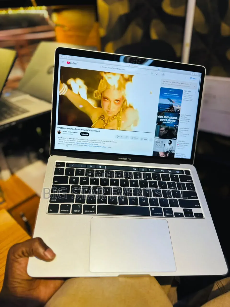 Laptop Apple MacBook Pro 2020 16GB Intel Core i5 SSD 512GB