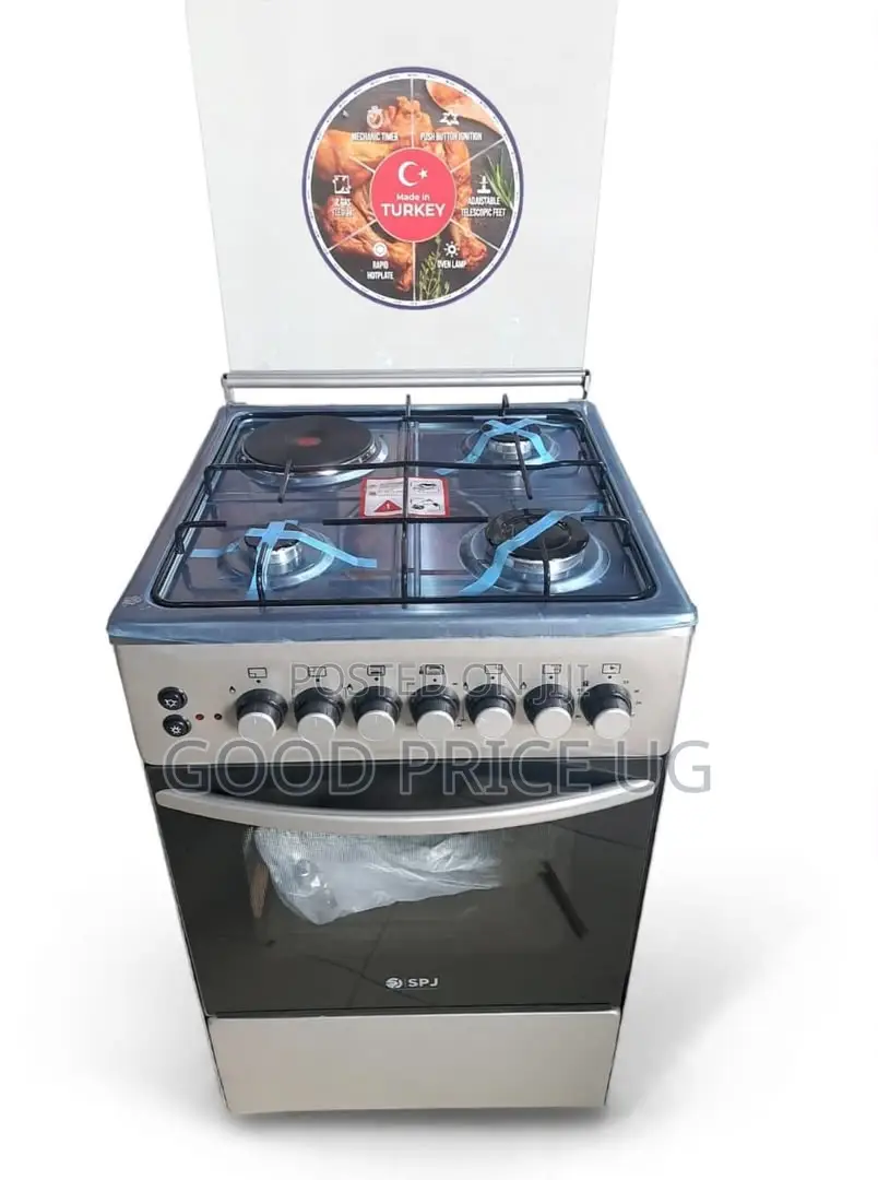 SPJ 3+1 Free-Standing Cooker Measuring 50x50cm