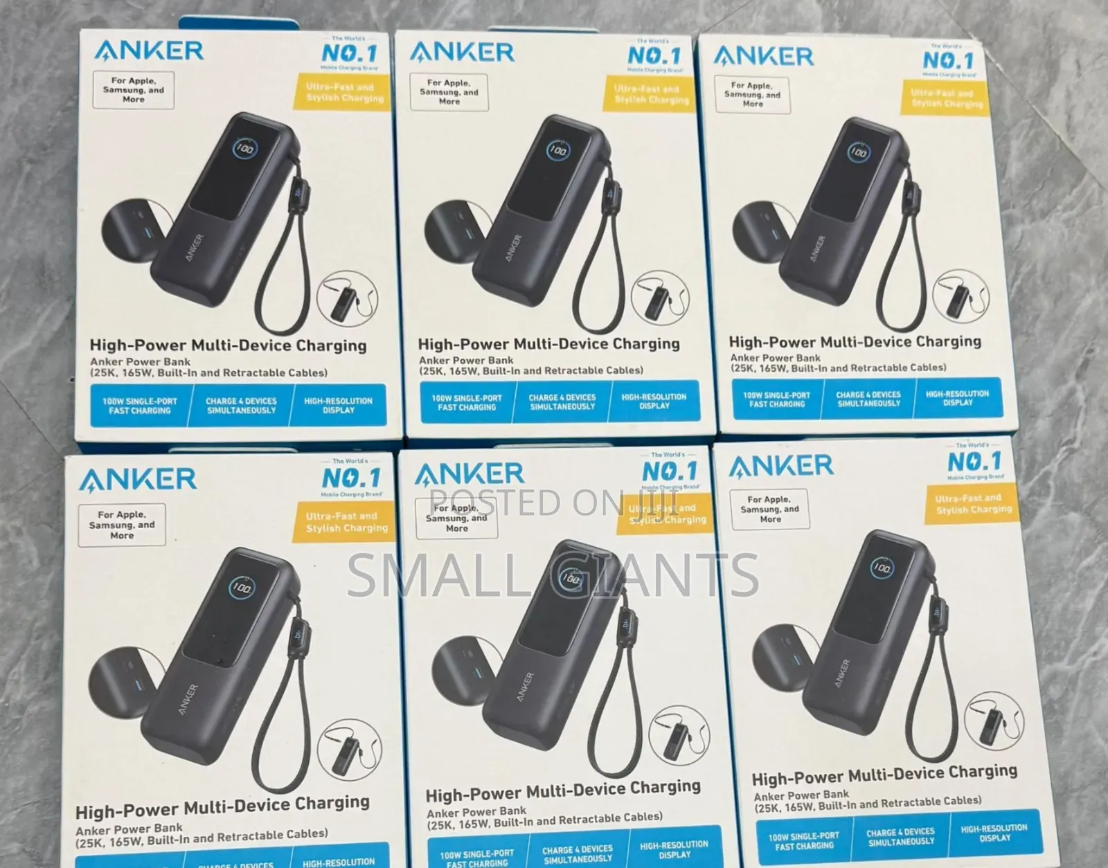 Anker Zolo Power Bank (25,000mAh, 165W)