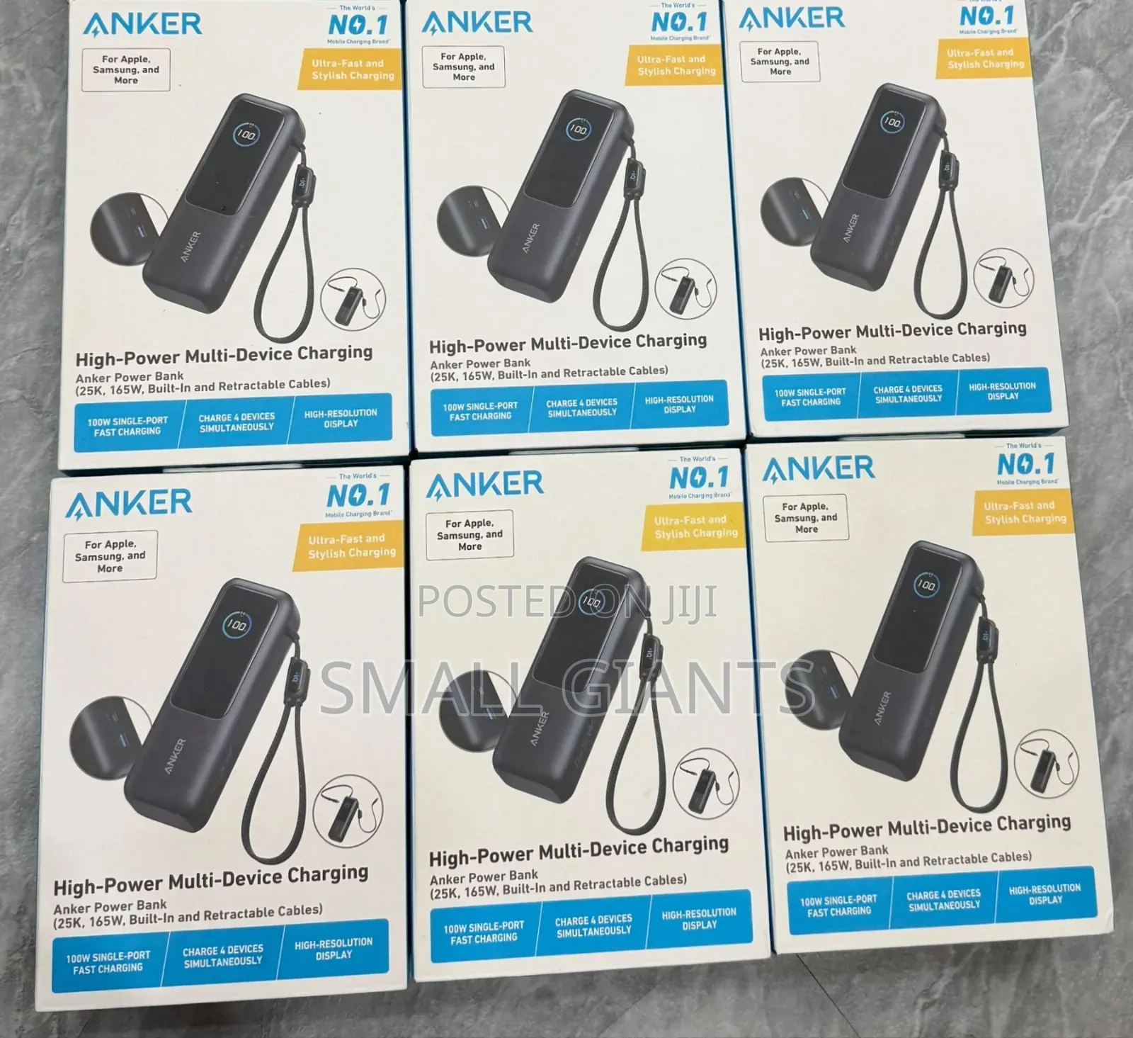 Anker Zolo Power Bank (25,000mAh, 165W)