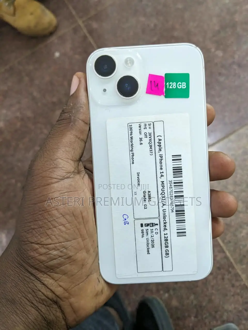 Apple iPhone 14 128 GB White