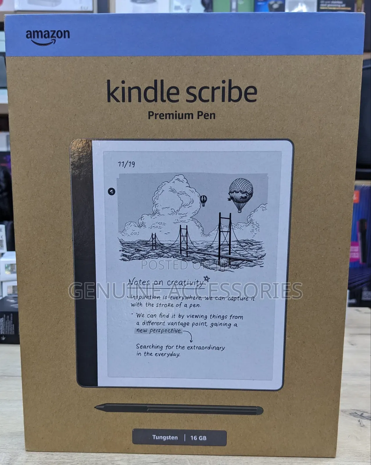 New Amazon Kindle Scribe 16 GB Gray