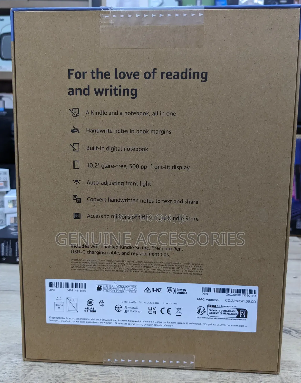 New Amazon Kindle Scribe 16 GB Gray