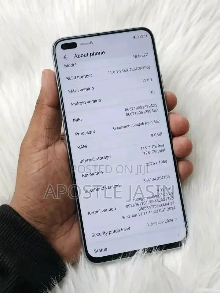 Huawei nova 8i 128 GB Gray