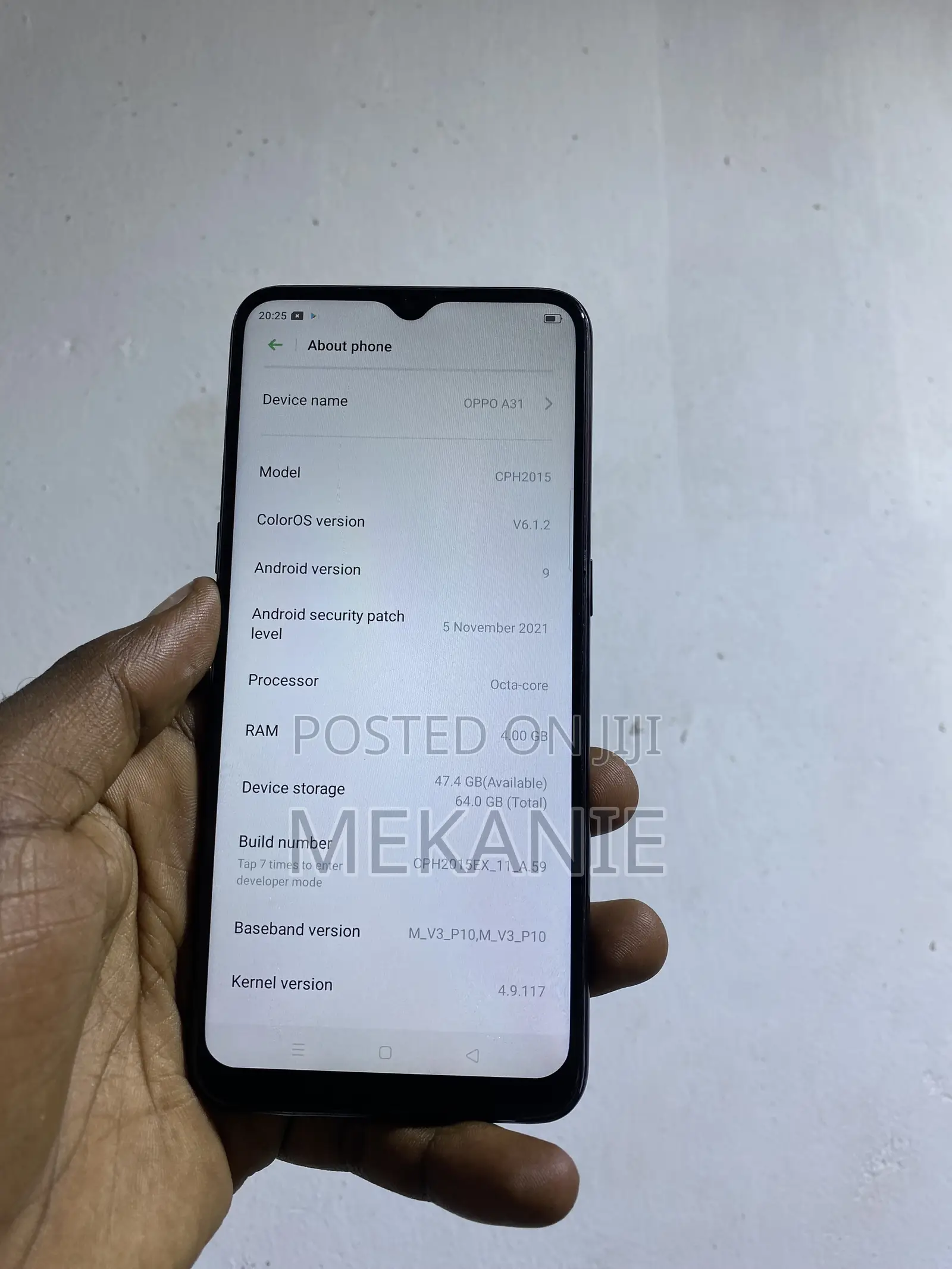 Oppo A31 64 GB Black