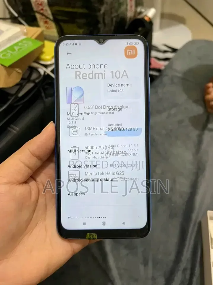 Xiaomi Redmi 10A 128 GB Silver