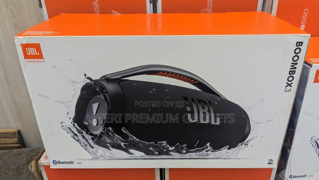 JBL Boombox 3 Portable Bluetooth Speaker