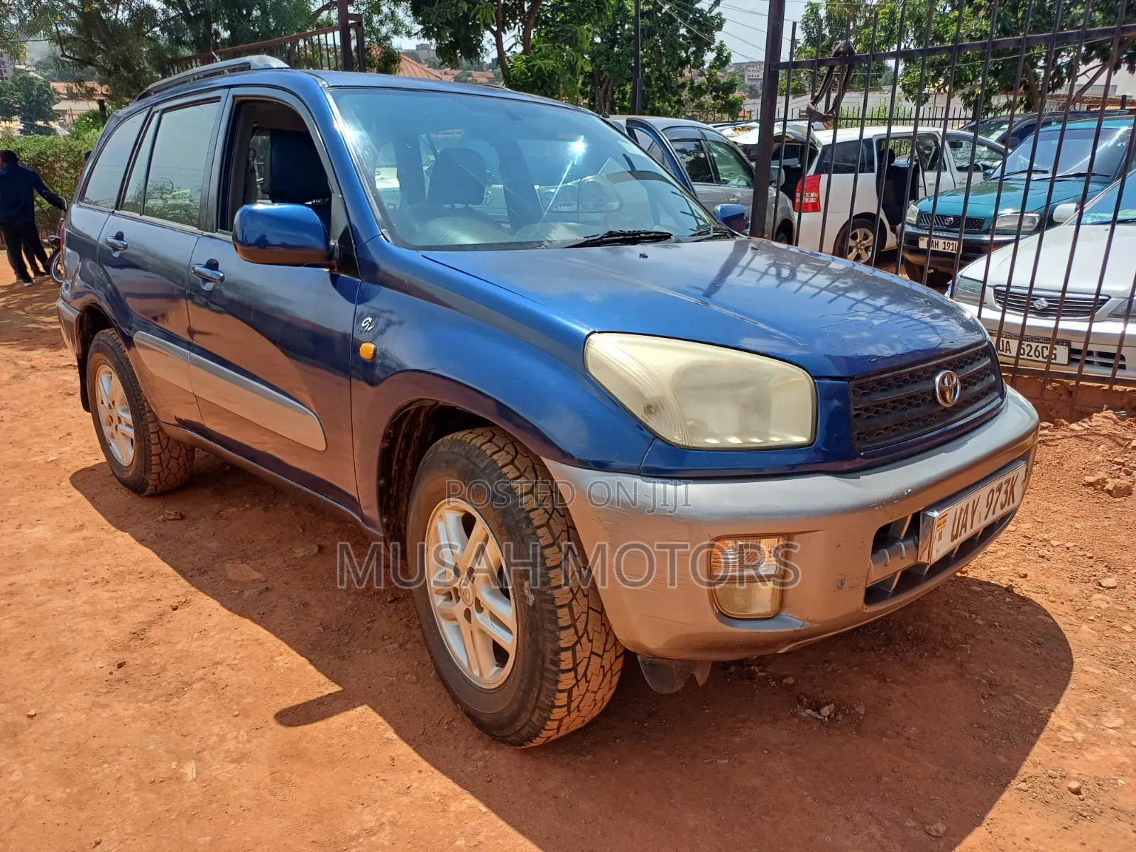 Toyota RAV4 2002 Blue