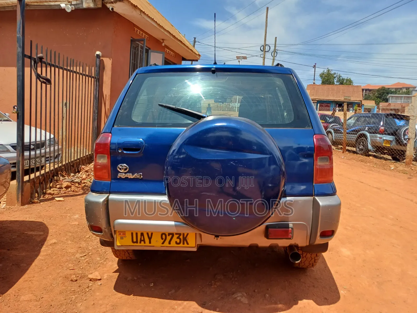 Toyota RAV4 2002 Blue