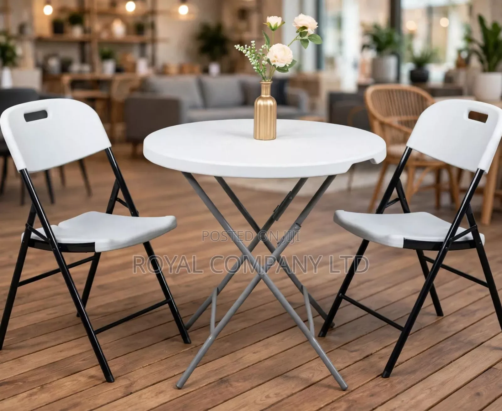 Plastic Chair and Table