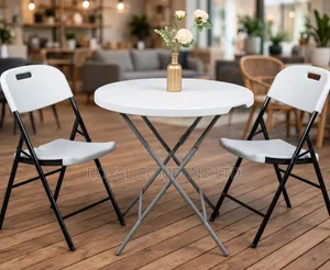 Plastic Chair and Table
