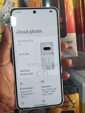 Nothing Phone 3a 128 GB White