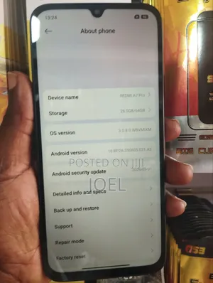 Xiaomi Redmi A7 Pro 64 GB Black