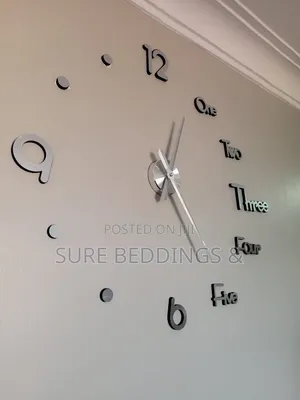 Frameless Wall Clock