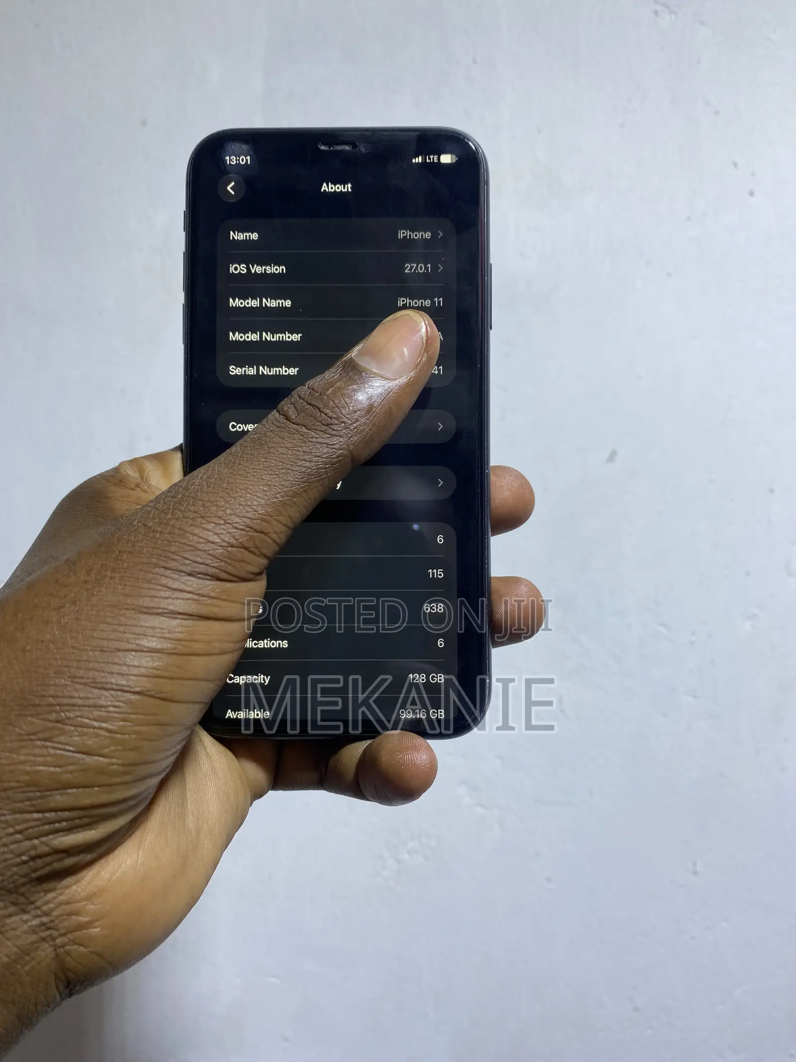 Apple iPhone 11 128 GB Black