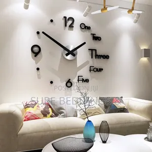 Frameless Wall Clock