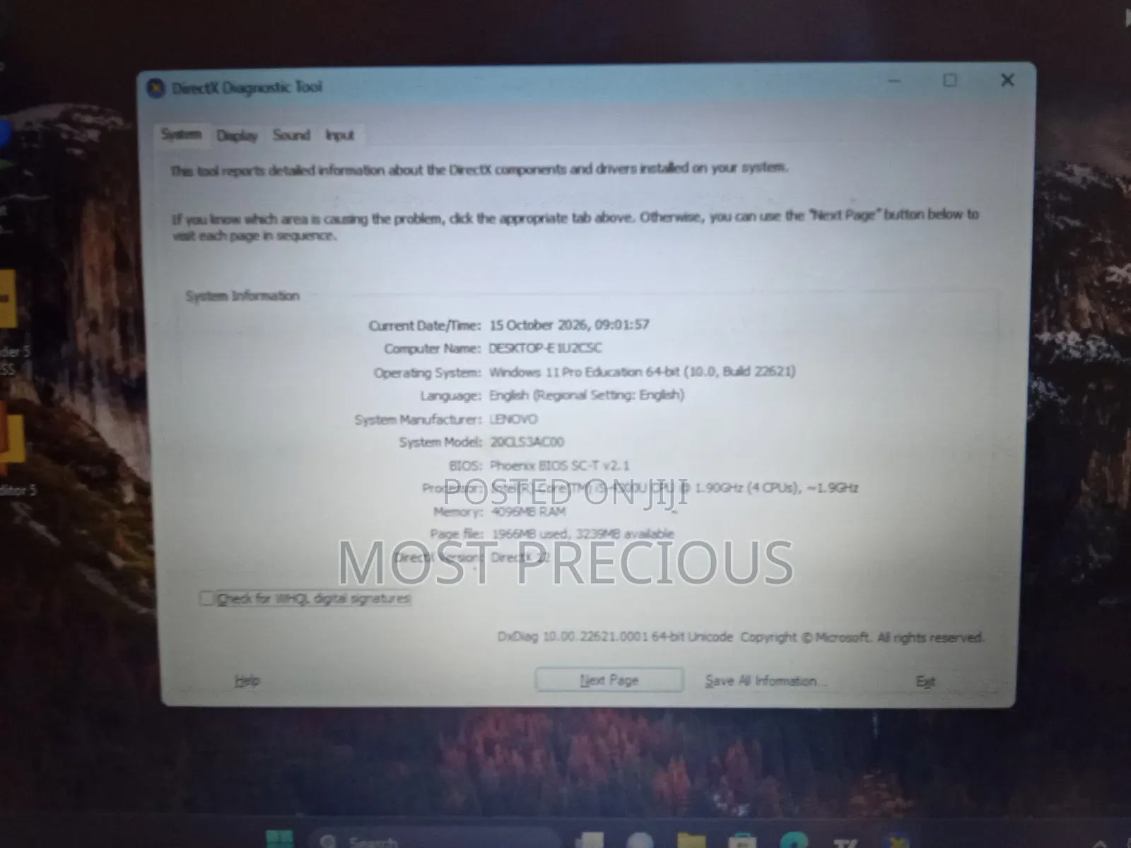 Laptop Lenovo ThinkPad X250 4GB Intel Core i5 HDD 320GB