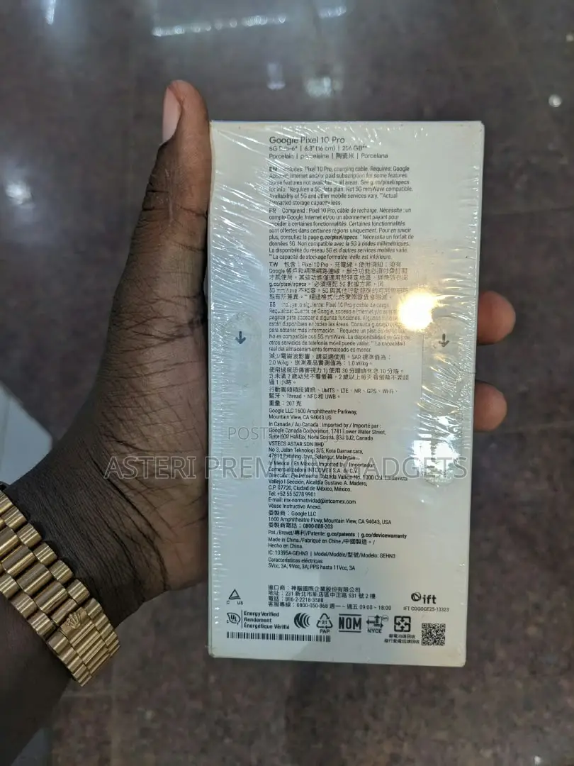 New Google Pixel 10 Pro 128 GB White