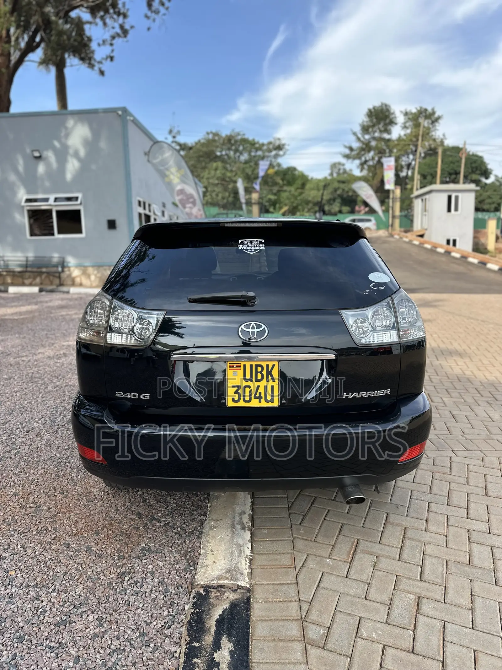 Toyota Harrier 2.4 2008 Black