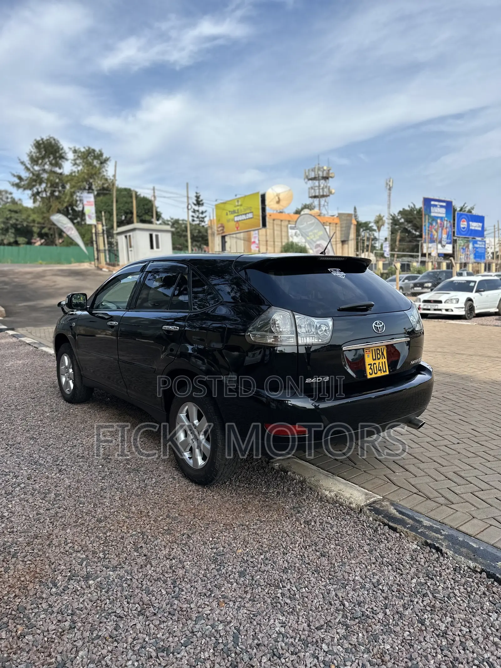 Toyota Harrier 2.4 2008 Black