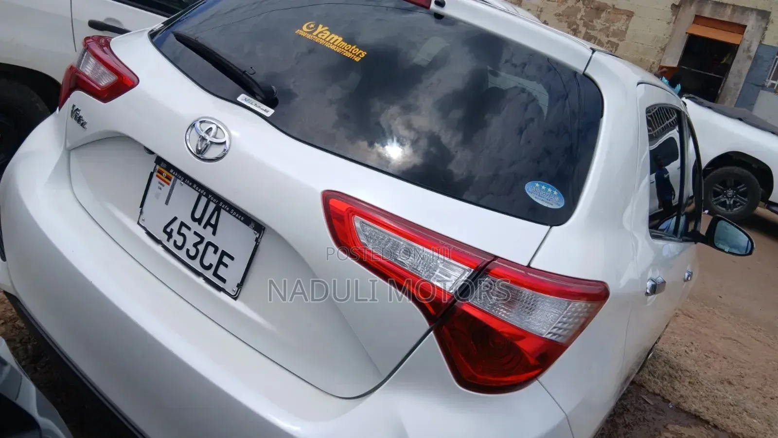 Toyota Vitz 2018 White