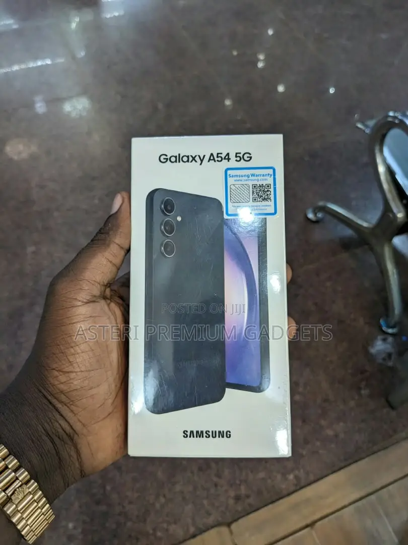 New Samsung Galaxy A54 5G 128 GB Black