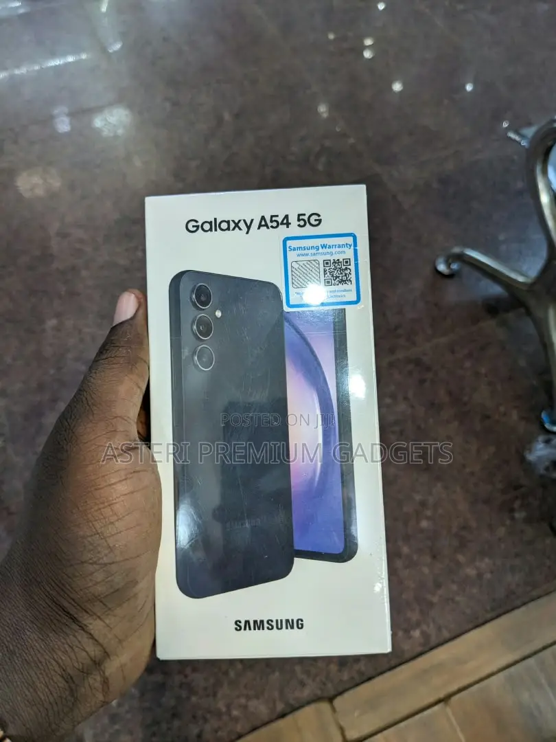 New Samsung Galaxy A54 5G 128 GB Black