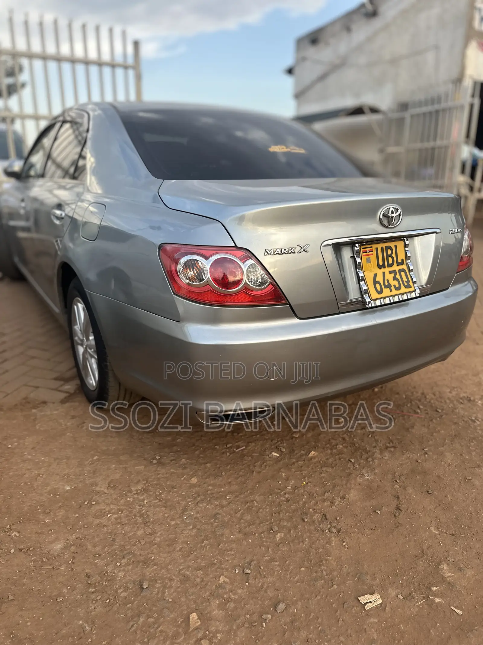 Toyota Mark X 2008 Silver