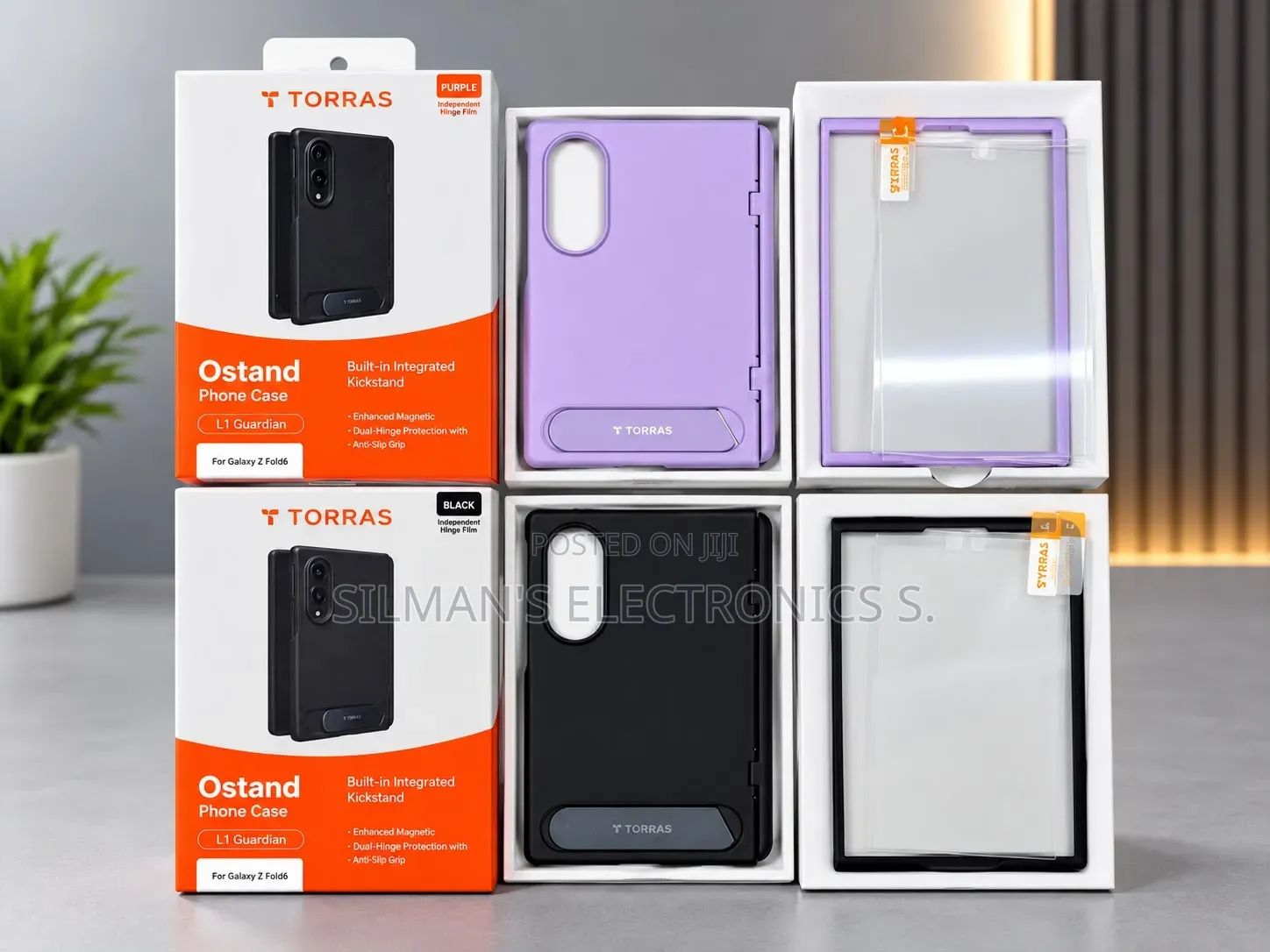 Torras Ostand Case for Galaxy Z Fold 8