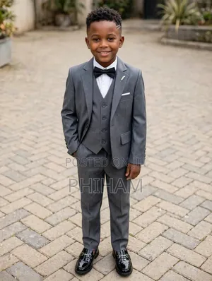 Kids/Boys Suit( Gray Colour)